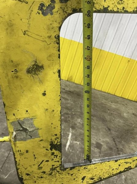 4000 LBS ICH C-HOOK CRANE COIL LIFT. STOCK # 0540126
