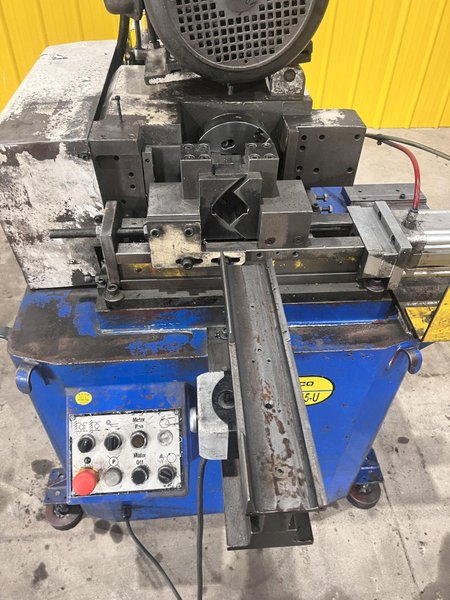 4.5" SOCO MODEL EF-AC/115 TUBE END CHAMFERING MACHINE: STOCK #21043