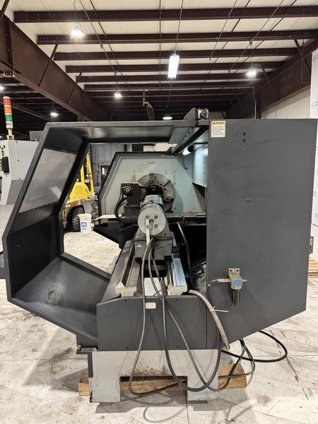 Ganesh GT-3080 BB CNC Lathe, 2015 – 10″ Big Bore, Programmable Tailstock, Chip Conveyor, Steady Rest