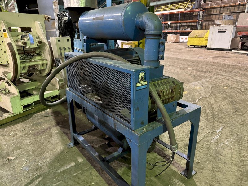 Gardner Denver Duraflow blower model GGDCADA s/n S473118, catalog # 4509, 4000 max. rpm with 40 hp motor