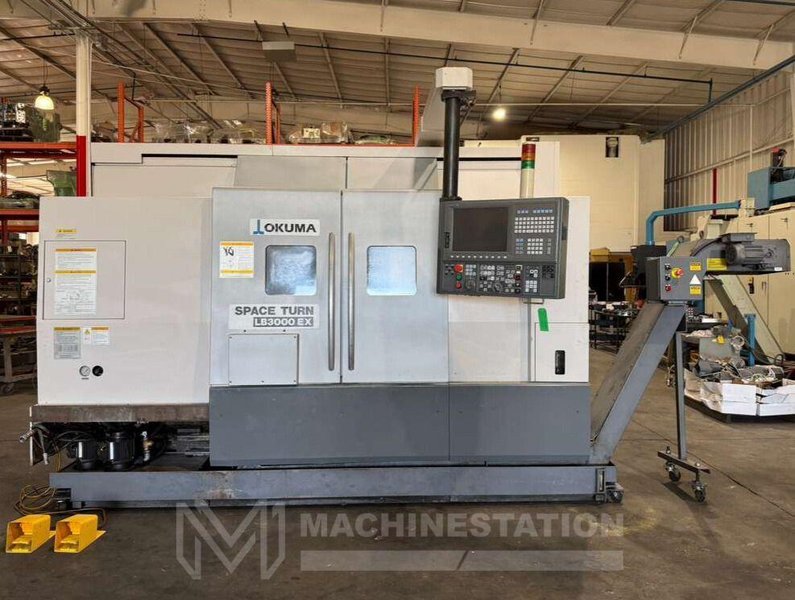 Okuma Space Turn LB3000EX-MYW 800 Multi Axis CNC Turning Center – Lathe