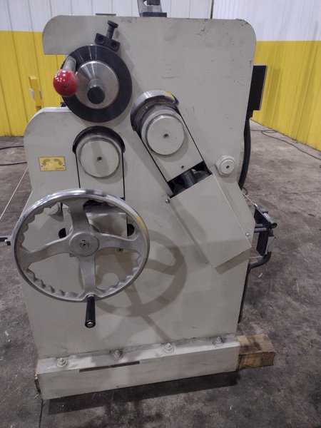 8&#039; X 9 GAUGE BAILEIGH PR-609 HYDRAULIC PLATE BENDING ROLL: YOBRO #24450