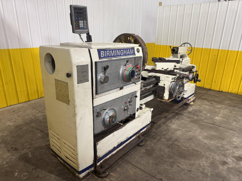 32" X 60" BIRMINGHAM MODEL #DL3260 GAP BED ENGINE LATHE, 2006, 5" HOLE : YOBRO #25340