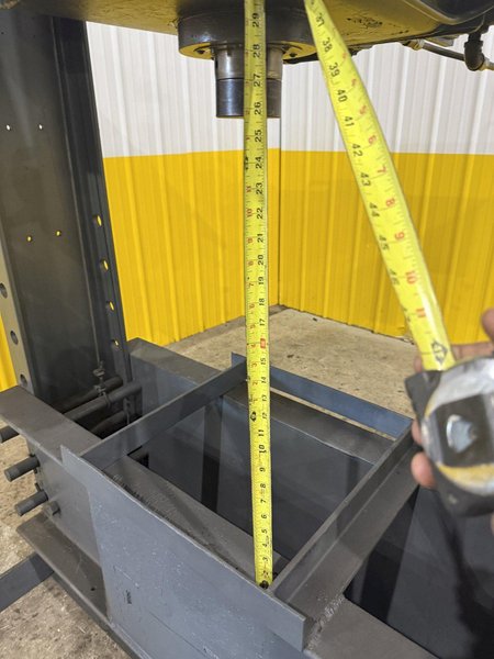 150 TON DAKE MODEL #5-150 HYDRAULIC H-FRAME PRESS: YOBRO #24148