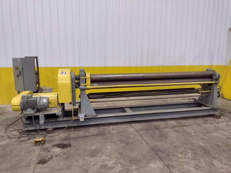 10&#039; X 12 GA BROWN &amp; BOGGS MODEL #90-A INITIAL PINCH BENDING ROLL: YOBRO #24377