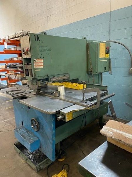 40 Ton Strippit Super 30/40 HD Turret Punch- Single Station, Hydraulic