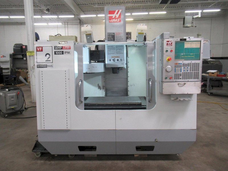 Haas VF-2YT CNC Vertical Machining Center 30" x 20" x 20" Travels, 2-Speed Gearbox, 20 Station Carousel Tool Change