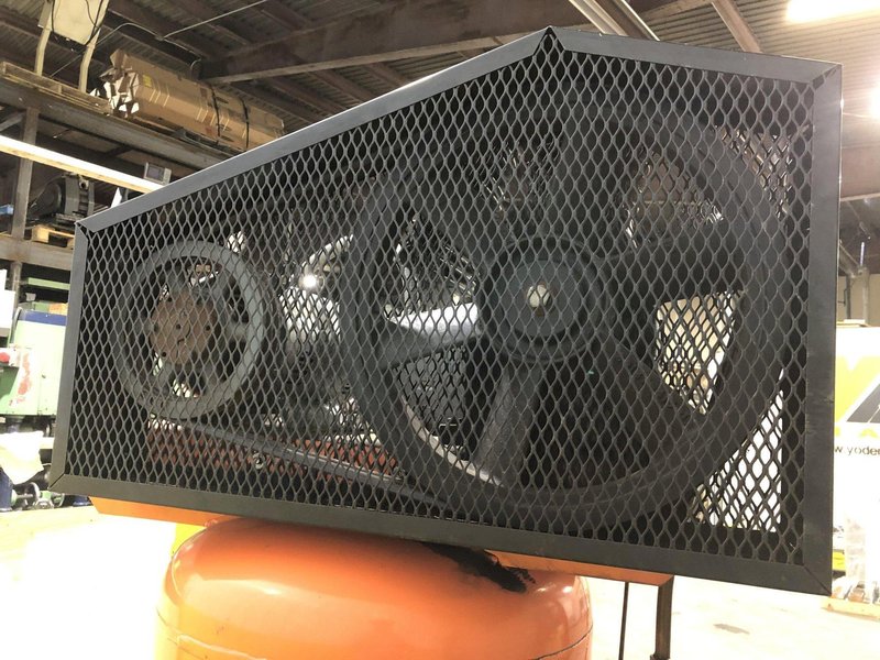 7.5 HP DEVAIR MODEL #TASV-5052-S 175 PSI VERTICAL AIR COMPRESSOR WITH AIR TAK 20 SCFM AIR DRYER: STOCK 16096