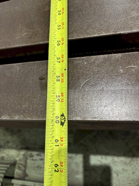 60&quot; X 60&quot; CINCINNATI GILBERT ROTARY TABLE W/ 60&quot; POWER TRAVEL: STOCK #23585