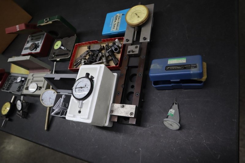 Dial and Travel Indicators, Various Brands and Accuracy- Auction Item