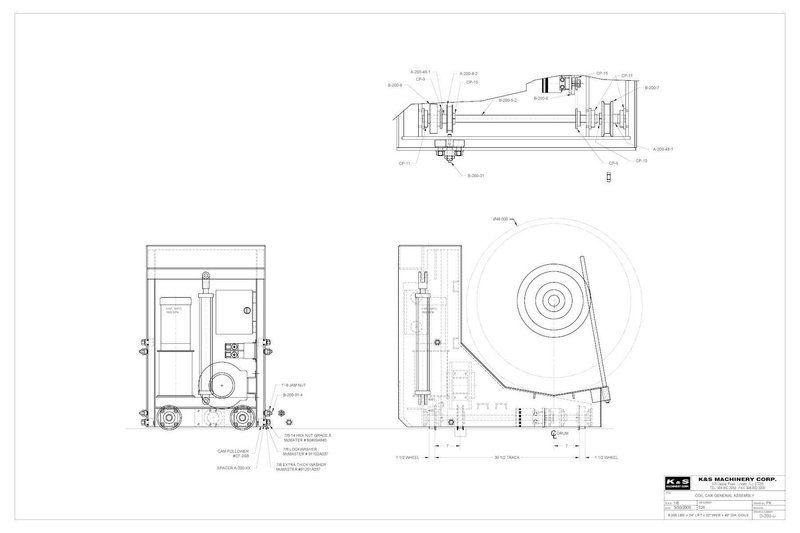 6,000# x 48" K&amp;S Coil Car