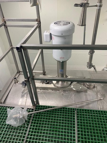 4,500 Gallon Trinity Industries Stainless Steel Holding Tank, 1991 – Admix Rotosolver High Shear Mixing System