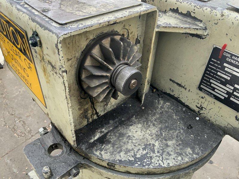 1600 LB X 18" COOPER-WEYMOUTH 2RD DOUBLE END COIL REEL : STOCK #81150