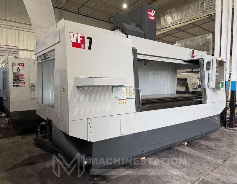 Haas VF-7/40 CNC Vertical Machining Center – 4th Axis Ready Mill
