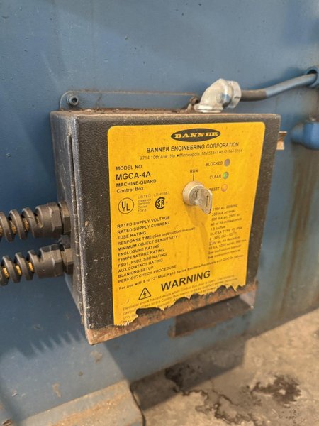 50-TON PH OGF-50 HYDRAULIC C-FRAME PRESS. STOCK #1112325