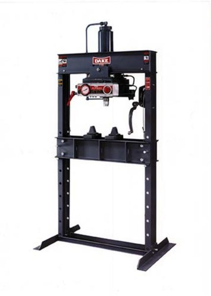 150 Ton DAKE Model 906650 Air Operated Press, S/N 201062 , New 2007.