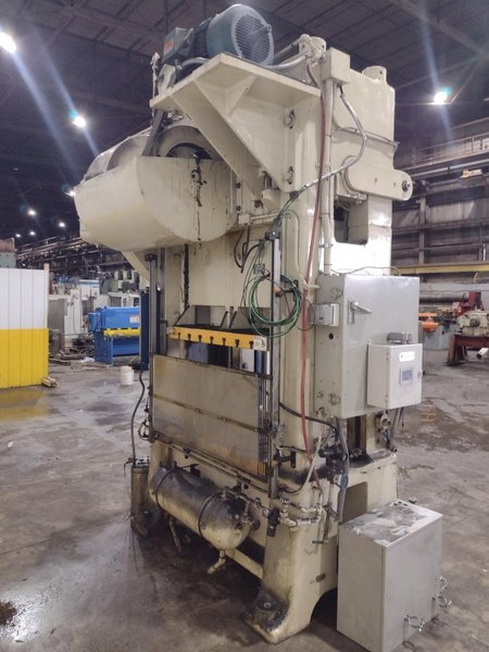 125 TON MINSTER MODEL #S2-125-48-36 SSDC PRESS, 10" STROKE: YOBRO #25090