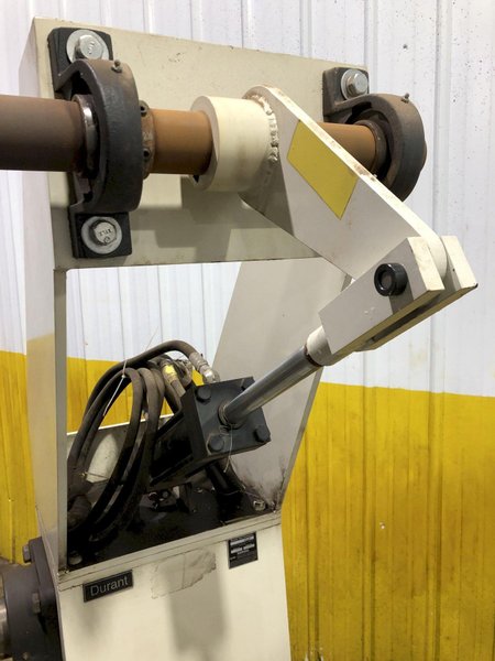 3000 LBS X 18" DURANT MODEL #D-301-SPP MOTORIZED UNCOILER / COIL REEL, NEW 2018: STOCK #17045