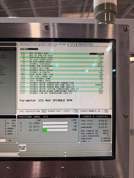 Haas VF-11/40 CNC Vertical Machining Center – 10,000 RPM, WIPS, TSC, HSM Mill