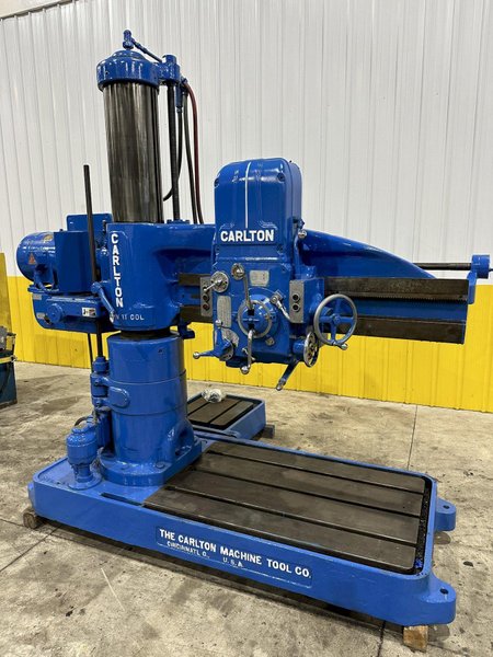 4&#039; X 11&quot; CARLTON MODEL #1A RADIAL DRILL: STOCK #18553