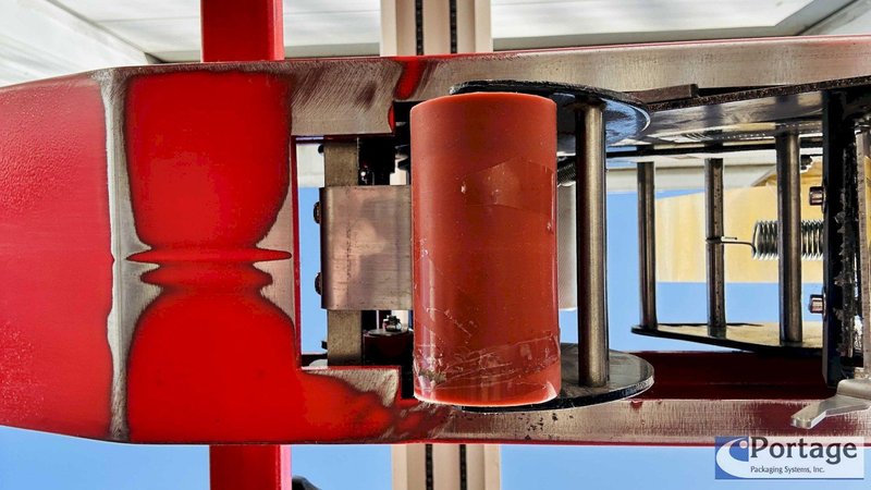 Eagle T100 Carton Sealer  |  Side Driven Belts  |  Top and Bottom 3” Tape Heads  |  Adjustable Carton Sealer