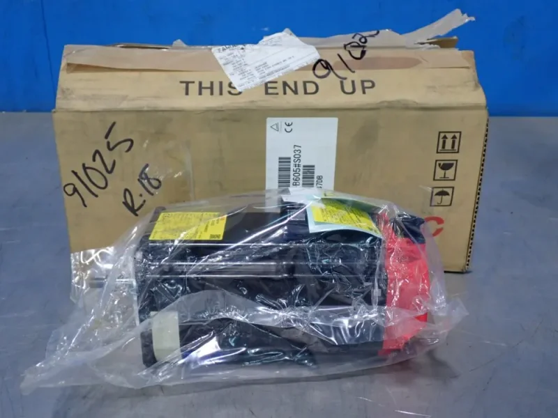 FANUC 1.0 KW AIS 4/5000 AC SERVO MOTOR  -  A06B-0215-B605#S037