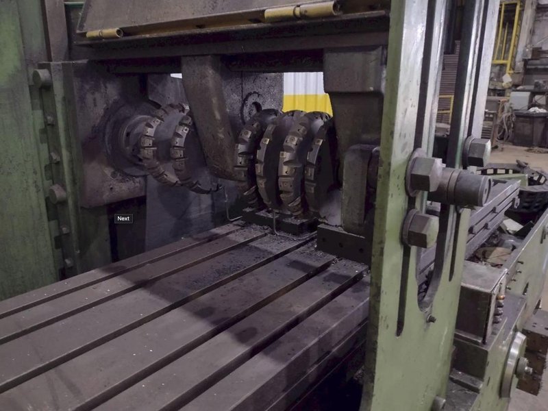 22" X 96" CINCINNATI HYPOWERMATIC HORIZONTAL SIMPLEX PRODUCTION MILL. STOCK # 0416421