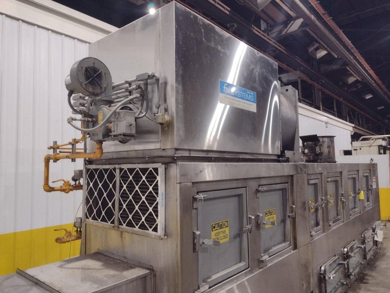 24" WIDE FPI SYSTEMS MODEL #CBW-24 STAINLESS STEEL CONVEYOR TYPER PASS-THROUGH PARTS WASHER: YOBRO #25173