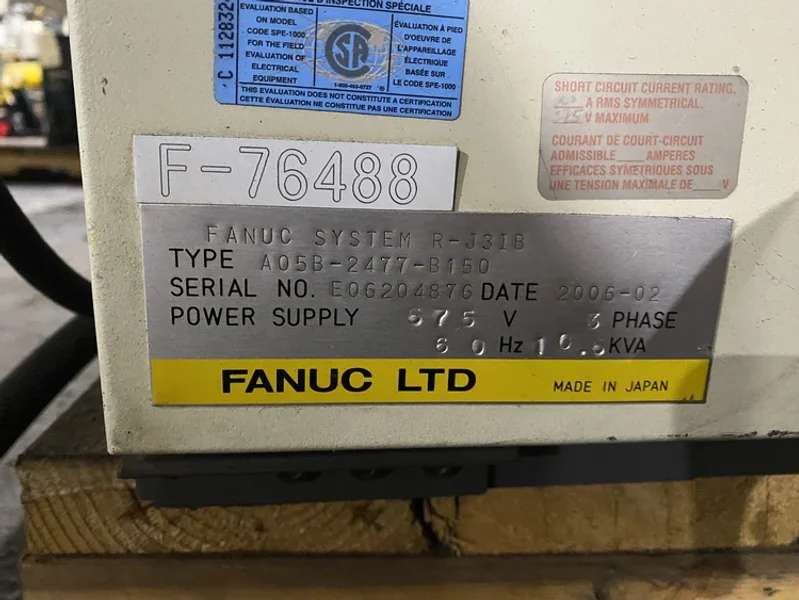 FANUC – R-J3iB ROBOT CONTROLLER PARTS ONLY