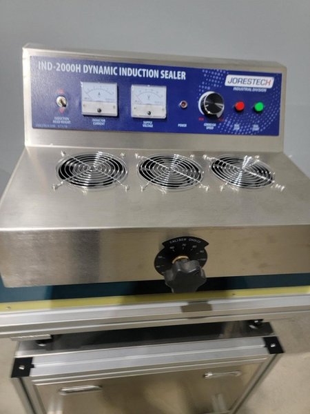 Jorestech E-IND-2000-H Continuous Induction Sealing Machine, 2019