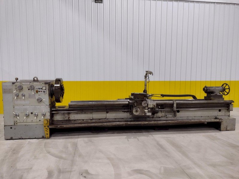 25&quot;/35&quot; X 157&quot; HERCULES MODEL #SPM-630x4000 GAP BED ENGINE LATHE 4&quot; HOLE: STOCK 12137