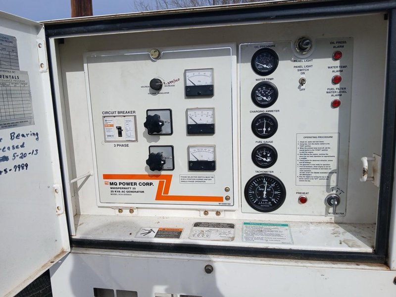 25 kW Whisperwatt DCA-25SSIU2 Diesel Mobile Generator