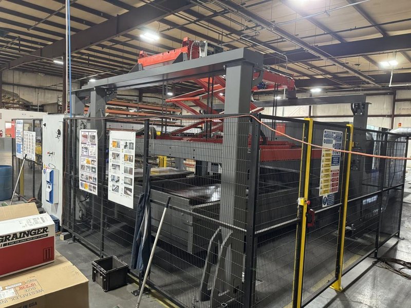 10,000 Watt Bystronic BySmart 3015 Fiber Laser, 2021 – W/ByTrans Extended Automation – Load Unload System , 5’x10′ Table