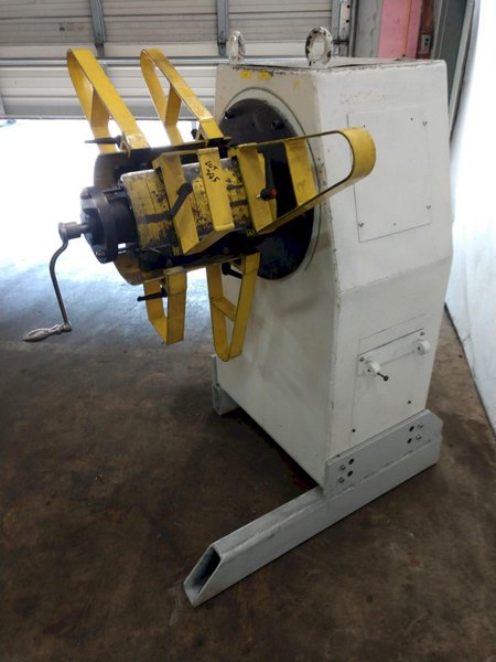 1100 LB X 16&quot; GSW MODEL #MHM0.5/1250SO SERVO MOTORIZED COIL REEL UNCOILER: STOCK 12990