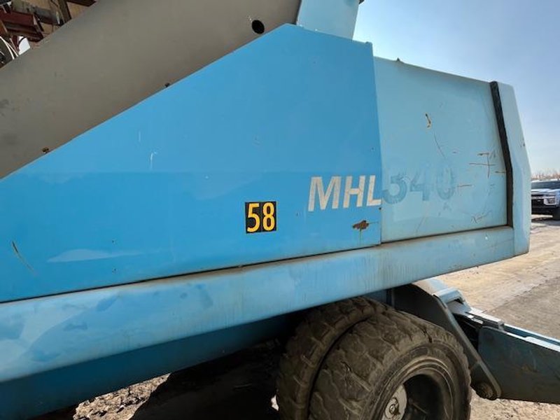 FUCHS MATERIAL HANDLER, MHL340 MAGNETIC CRANE STOCK# 3857