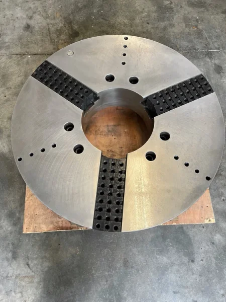 45&quot; CUSHMAN 3 JAW CHUCK STEEL 15-1/2&quot; Bore A2-20 USA #6087