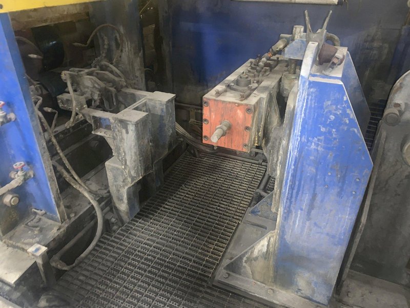 .512&quot; X 12&quot; X 4 STAND DEM WIRE FLATENING ROLLING MILL LINE, YEAR 2017: STOCK #13898