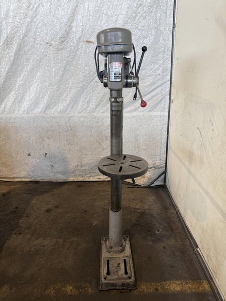 1/2 HP XTRATUFF FDP-58 12-SPEED HEAVY DUTY DRILL PRESS. STOCK #0543326
