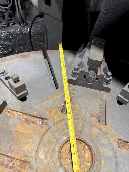 KING VERTICAL TURRET LATHE. STOCK # 0546326