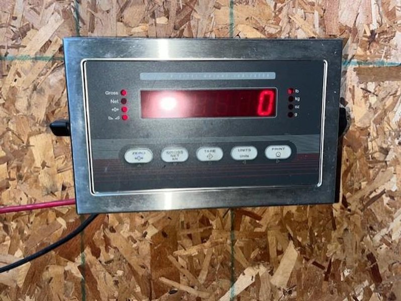 60&quot; X 60&quot; 5,000# METTLER TOLEDO FLOOR SCALE STOCK# 3974