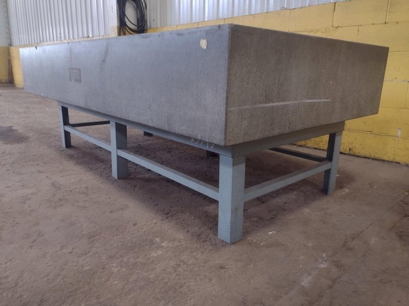 8&#039; X 4&#039; X 14&quot; CHALLENGE PRECISION LAYOUT INSPECTION GRANITE TABLE: STOCK #23797