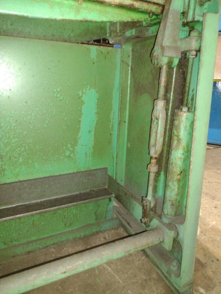 3' X 16 GAUGE PEXTO MODEL #137K PNEUMATIC POWERED SHEAR WITH BACK GAUGE: STOCK #21790