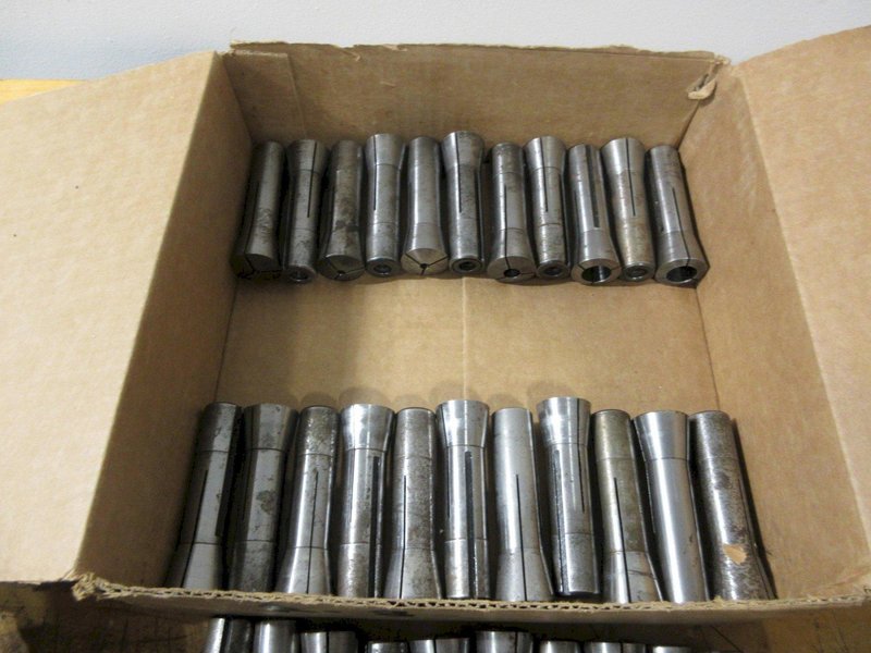 Assorted R8 Collets 1/8"-3/4" (63)- Auction Item