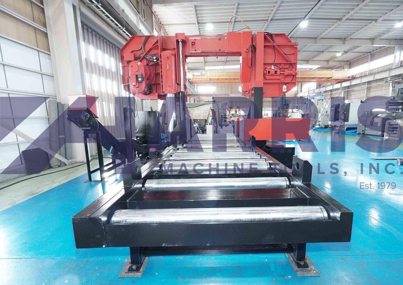 Used, Amada Model H-1080 Horizontal Bandsaw, 39" x 51" capacity