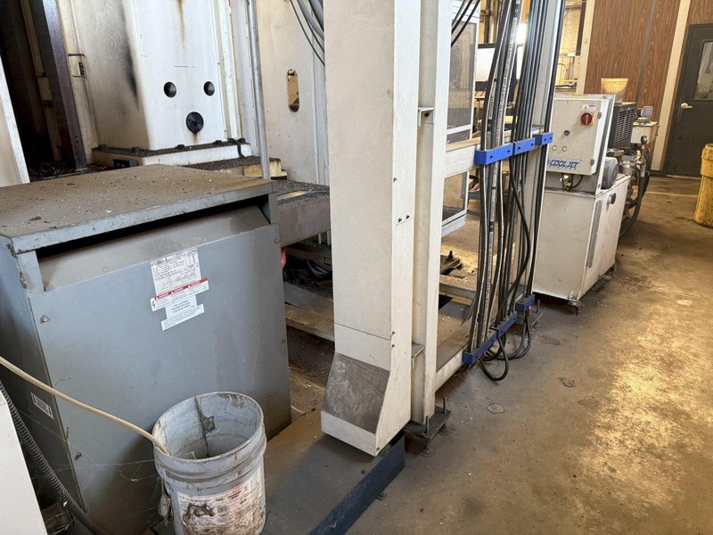 5.1&quot; HNK CNC HORIZONTAL BORING MILL, HBM, BUILT IN ROTARY, 120&quot; CROSS, 90&quot; Y, FANUC 31i, 2014/2016