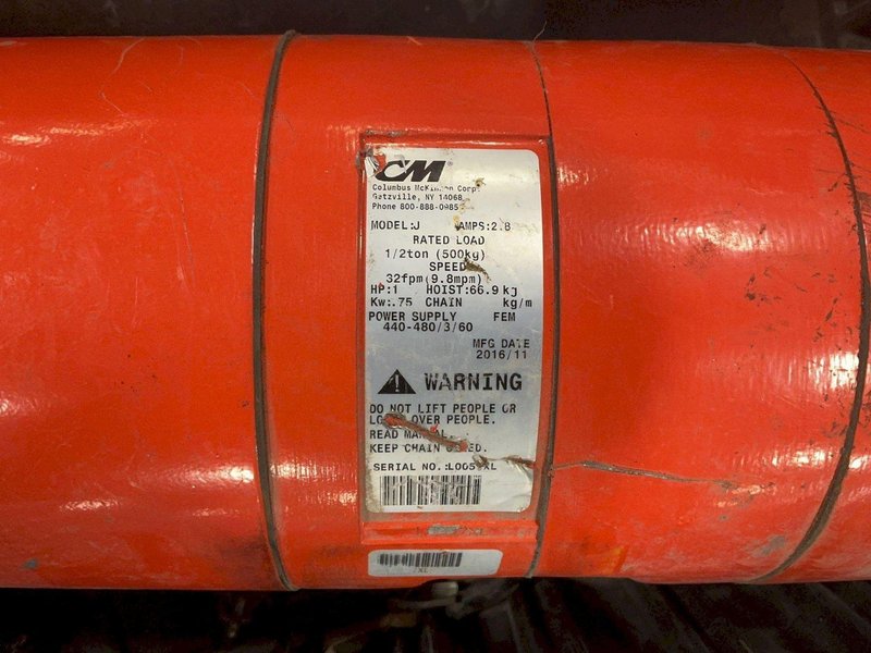 CM 1/2 TON HOIST  -  J