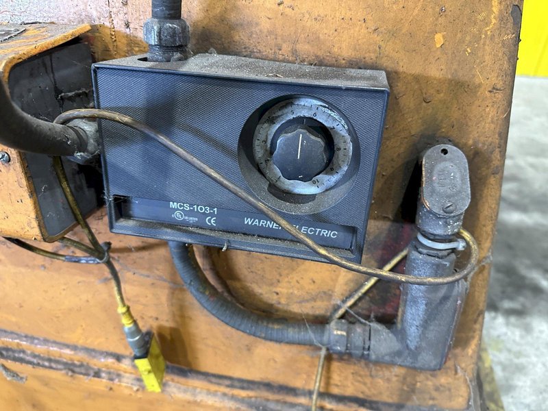 2500 LBS X 24&quot; COOPER WEYMOUTH DOUBLE END PULL-OFF COIL REEL UNCOILER: STOCK #22620