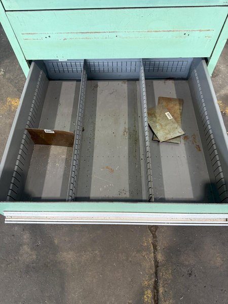 9 DRAWER STANLEY VIDMAR CABINET. STOCK # 0217126.
