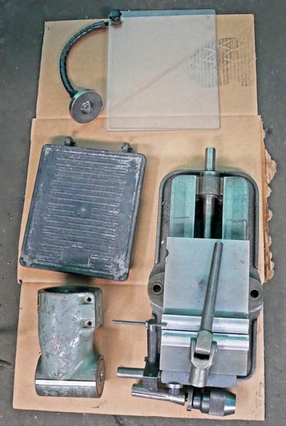 Bridgeport 9" x 48" 8-Speed Step-Pulley Vertical Milling Machine, Series I