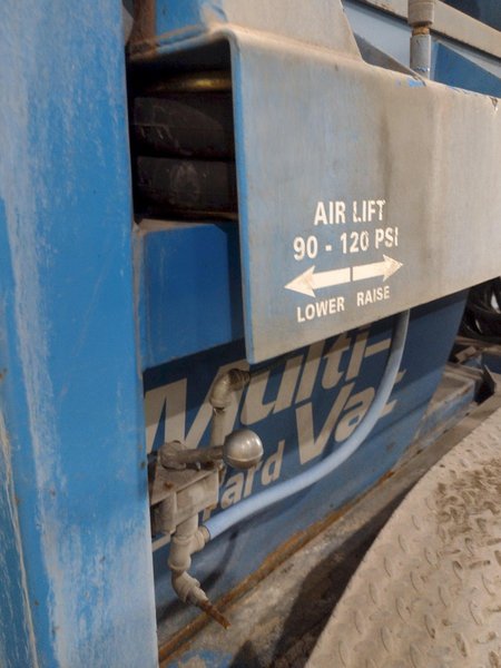 75 HP X 2 YARD MULTI-VAC MODEL #7500 MILLENIUM SERIES PORTABLE TRAILER MOUNTED VACUUM SYSTEM: STOCK #18866